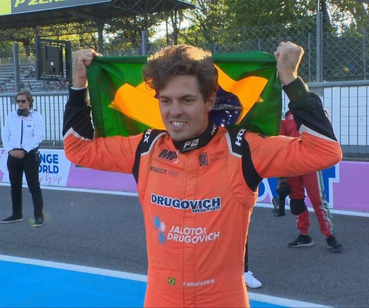 Se corona campeón Felipe Drugovich en la Fórmula 2