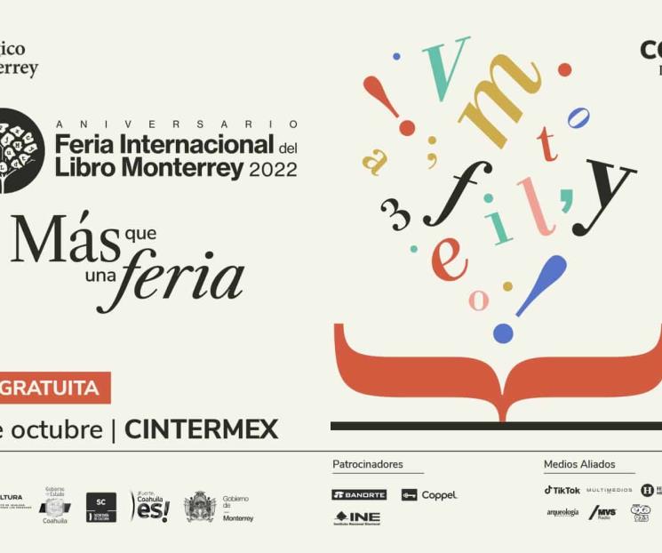 Regresa la Feria Internacional del Libro de Monterrey