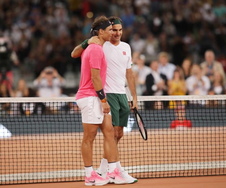 Lamenta Nadal retiro del tenis de Roger Federer