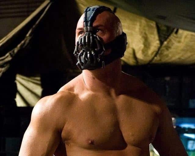 Luego del éxito de Inception, Hardy volvió a colaborar con Nolan en The Dark Knight Rises (2012), interpretando al villano Bane
