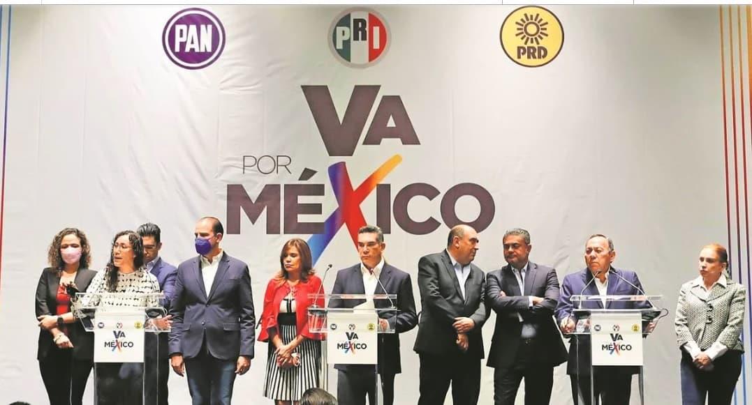 Alianza Va por México continúa en pausa