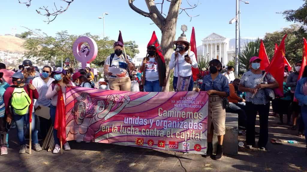 Vive Oaxaca jornada de protesta normalista
