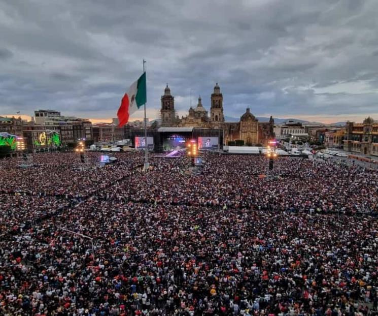 Lo que cobró Grupo Firme por concierto en el Zócalo