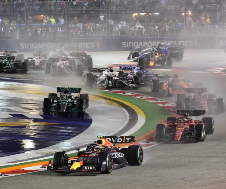 Gana Checo Pérez el Gran Premio de Singapur