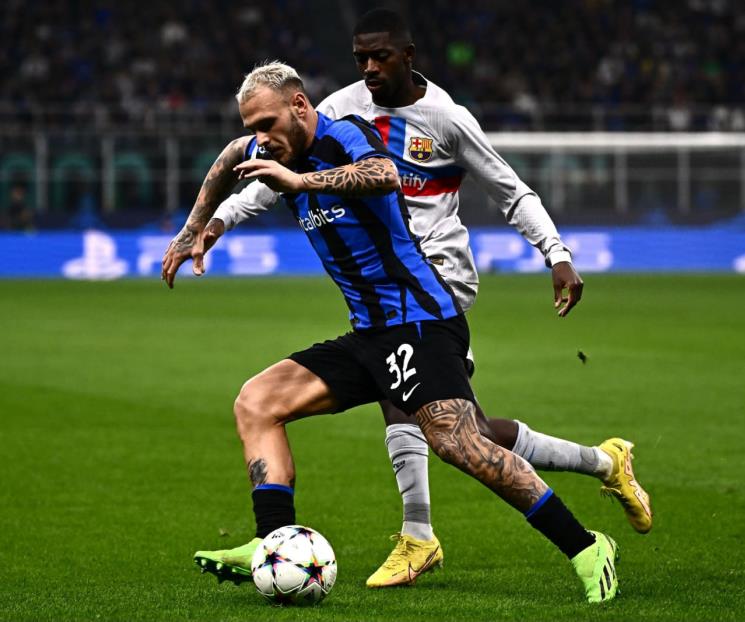 Mete Inter al Barza en crisis en la Champions