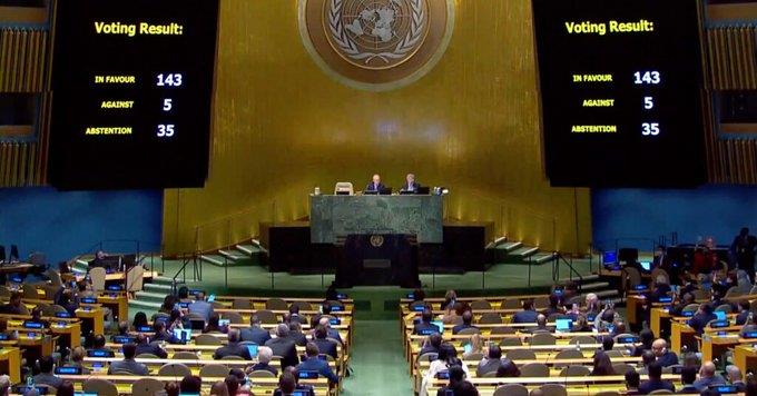 México rechazó en la ONU anexiones rusas en Ucrania