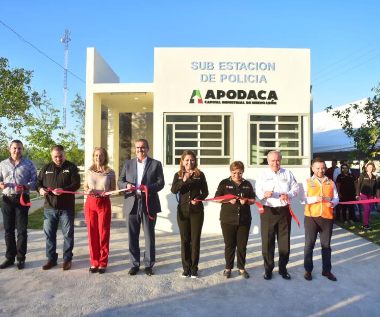 Inauguran subdelegación de Policía en Apodaca