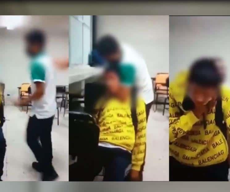 Suspenden y separan a estudiante que agredió a compañero