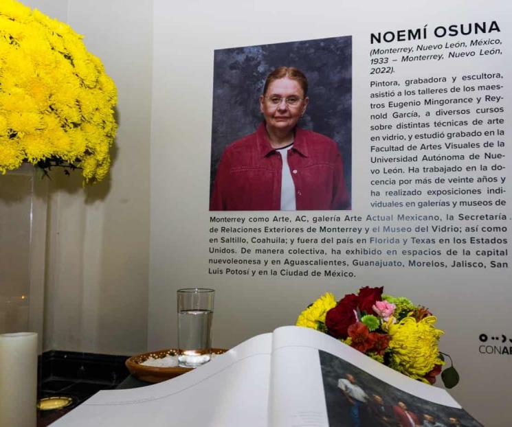 Honran la memoria de Noemí Osuna en la Pinacoteca