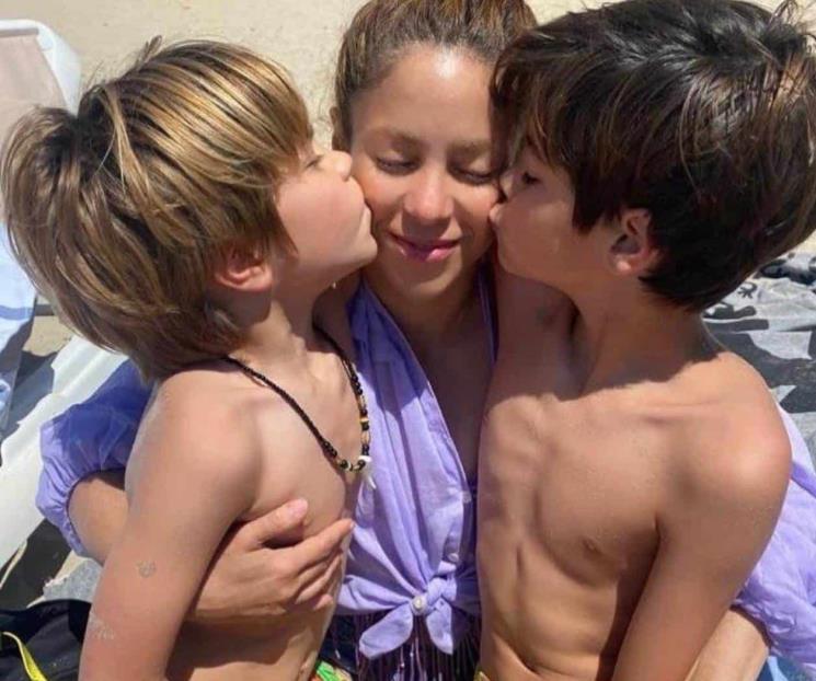 Se queda Shakira con la custodia de sus dos hijos