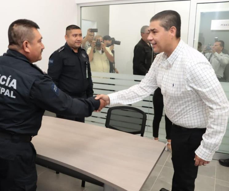 Inaugura Paco Treviño subdelegación de Policía