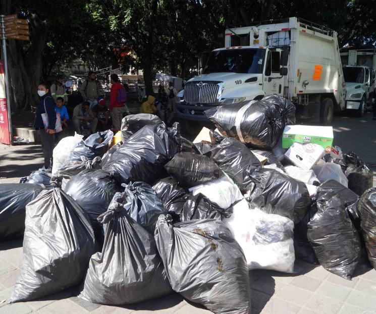 Paga ciudad de Oaxaca 55 mil pesos por cada viaje de basura