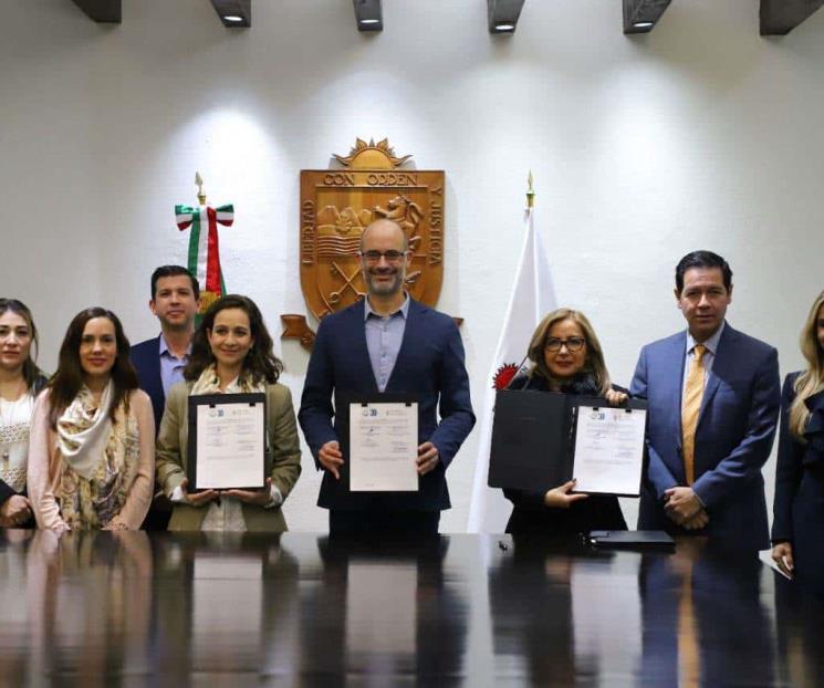 Firma San Pedro Garza García convenio con CEDH
