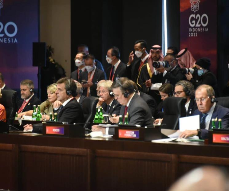 Ebrard propone crear fondos para personas en pobreza en G20