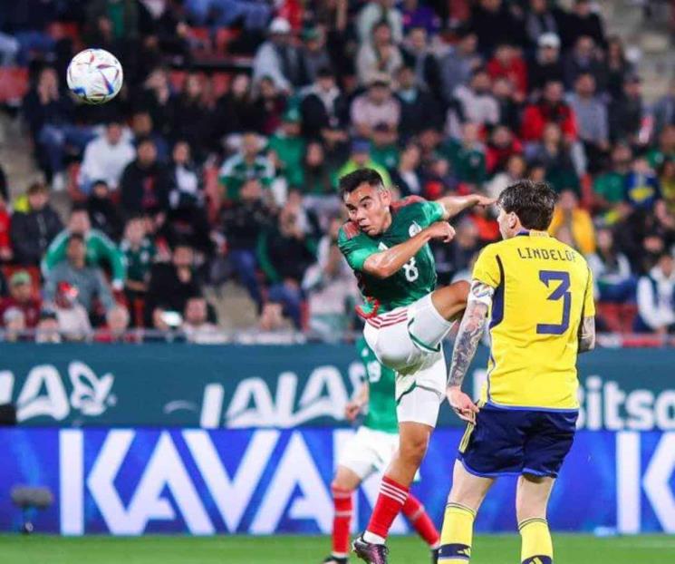 Pierde México ante Suecia en última prueba previo al Mundial