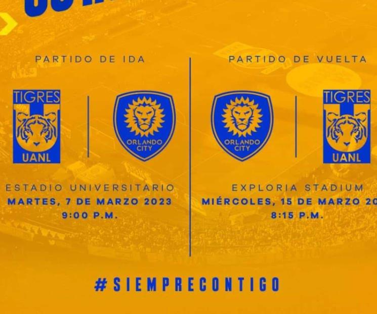 Confirma Tigres fechas para octavos en ‘Conca’