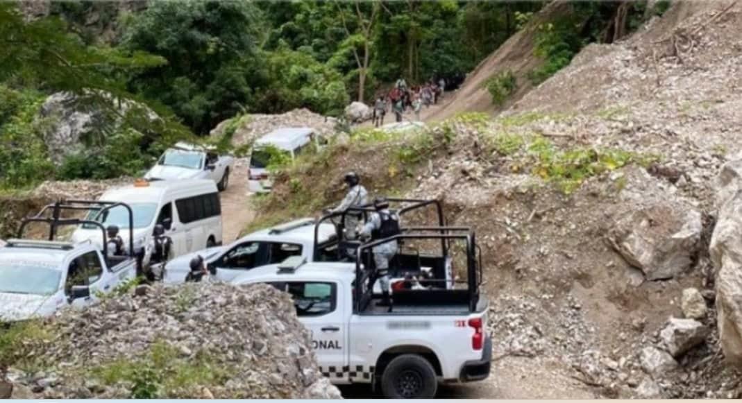 Rescata GN a 368 migrantes en Chiapas
