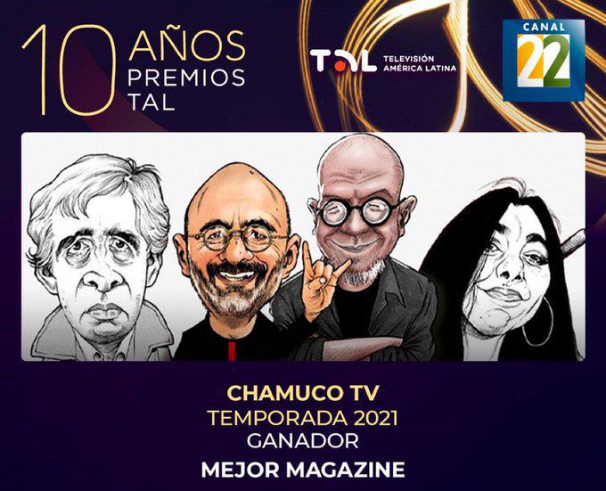 Chamuco TV triunfa en los premios TAL 2022