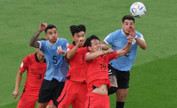 Uruguay y Corea, otro empate a cero