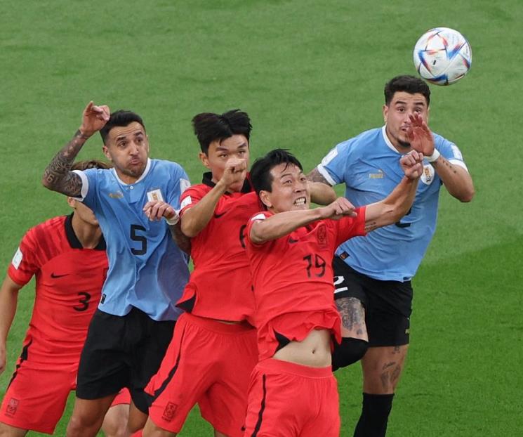 Uruguay y Corea, otro empate a cero