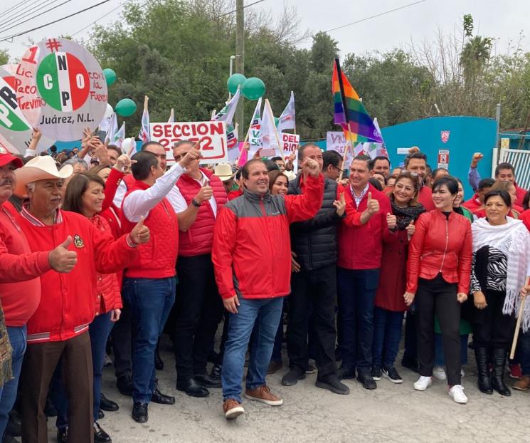 Marchan priístas por la Unidad en Juárez