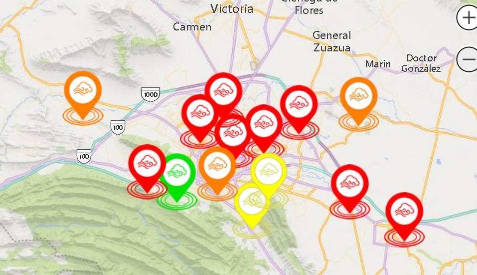 Registra Monterrey Muy Mala Calidad del Aire