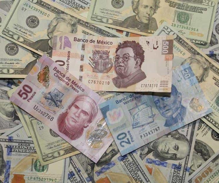 Dólar promedia 19.66 pesos a la venta en bancos