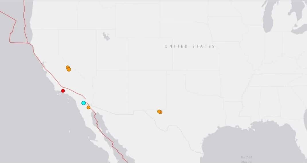Sienten en Tijuana sismo originado en California