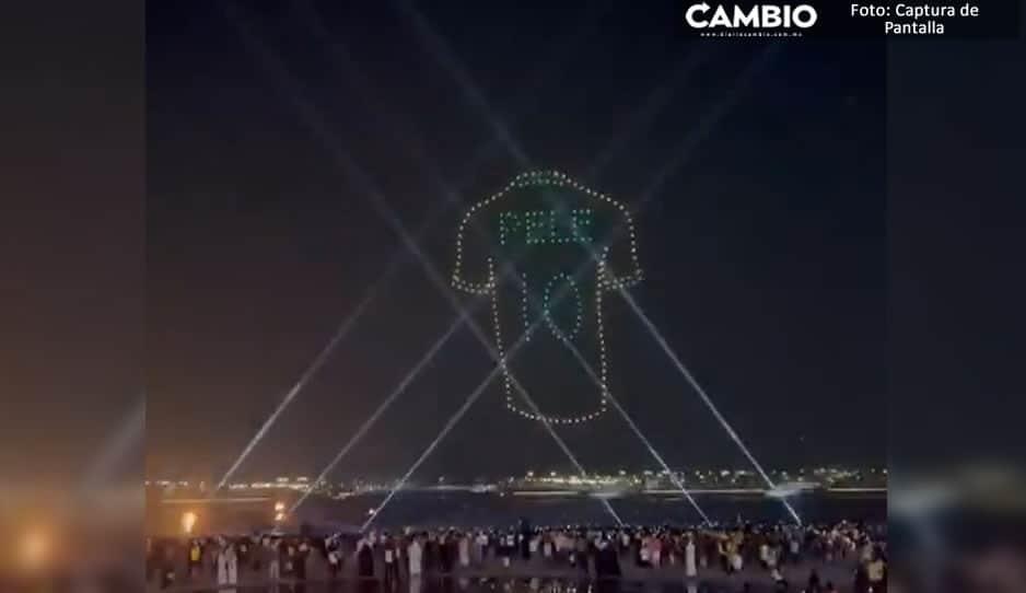 El increíble homenaje de FIFA a Pelé en las calles de Qatar