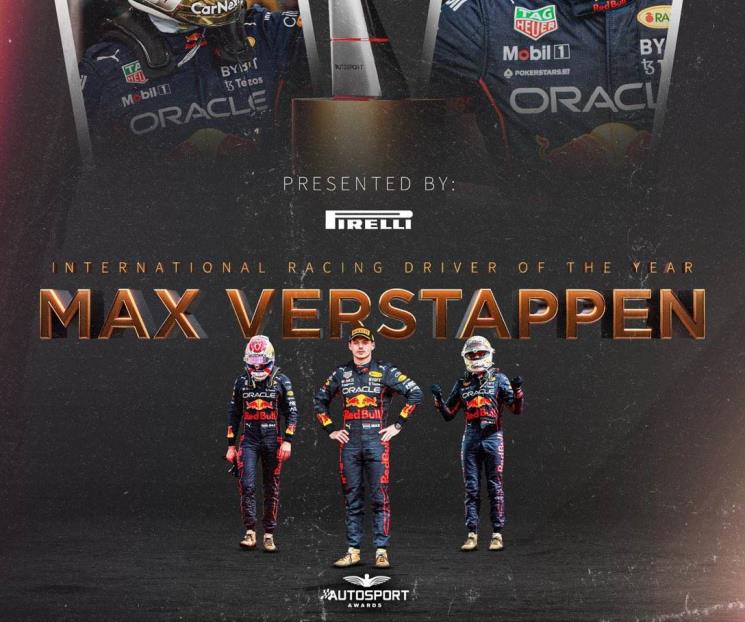 Es Verstappen el piloto del año