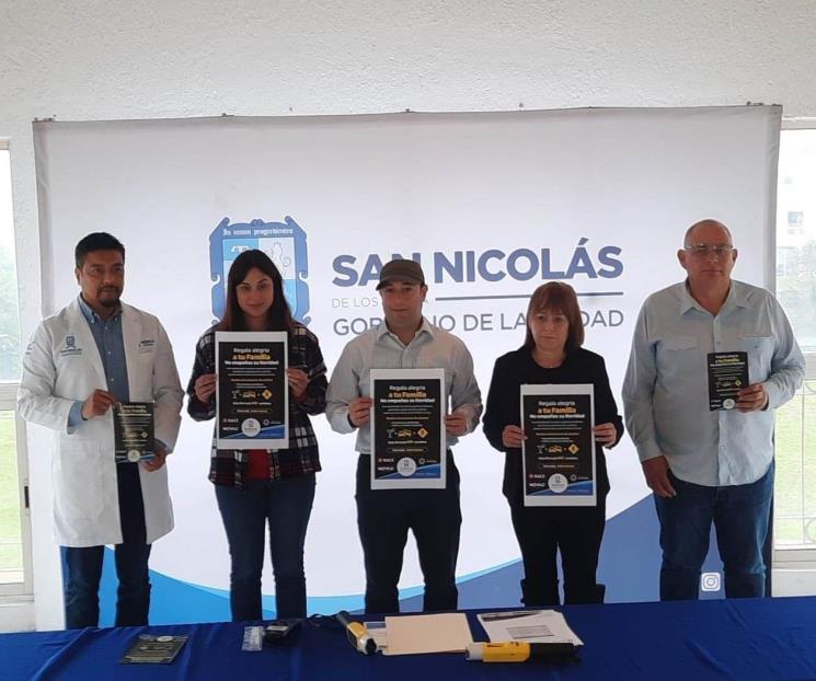 Anuncia San Nicolás operativos antialcohol