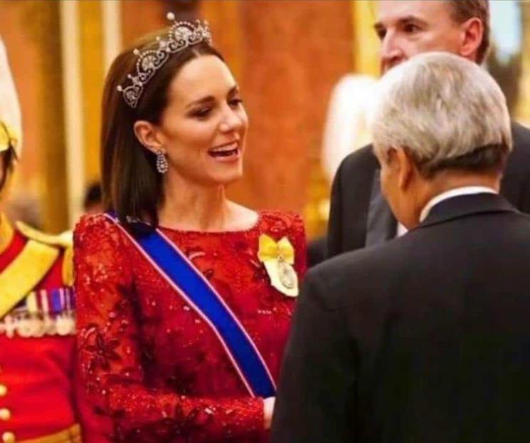 Deslumbra Middleton con diamantes de Isabel II y tiara