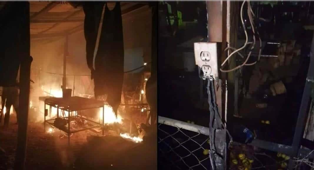 Reportan incendio en carpintería de penal de Ciudad Victoria