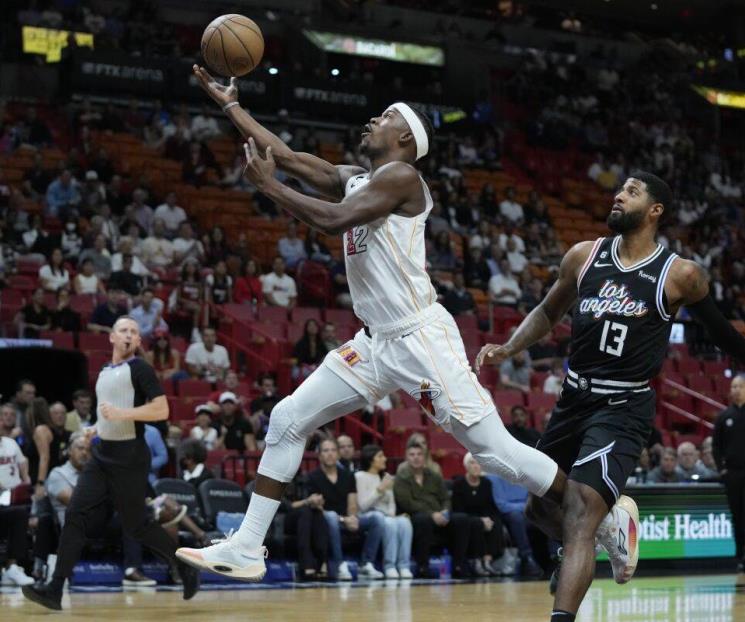Se impone el Heat en vibrante duelo a los Clippers
