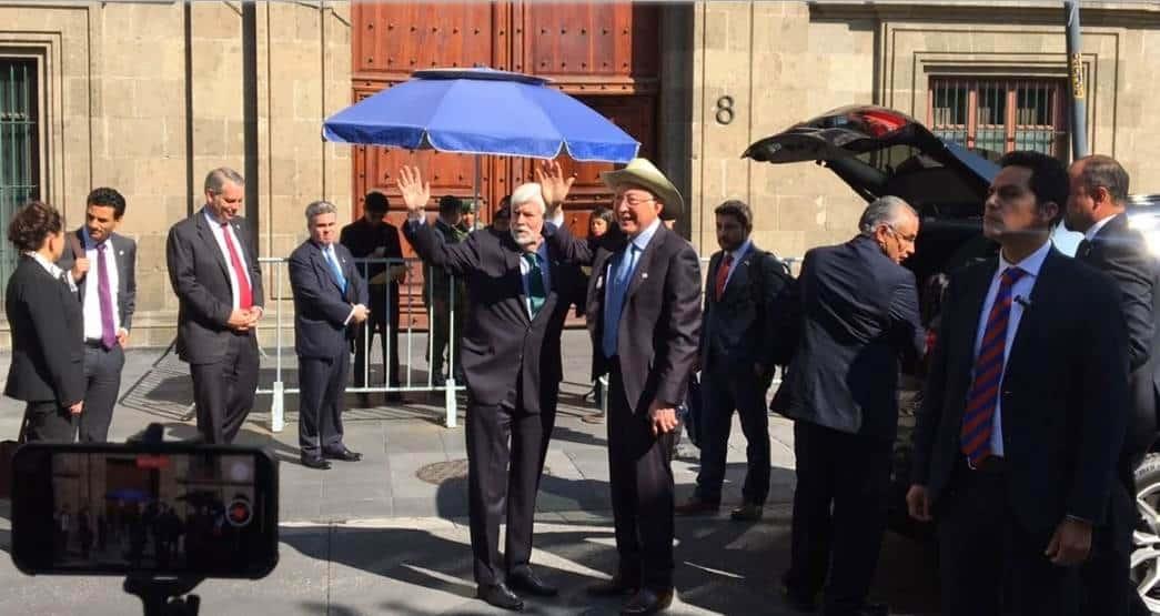 Asesor de Biden se reúne con AMLO en Palacio Nacional