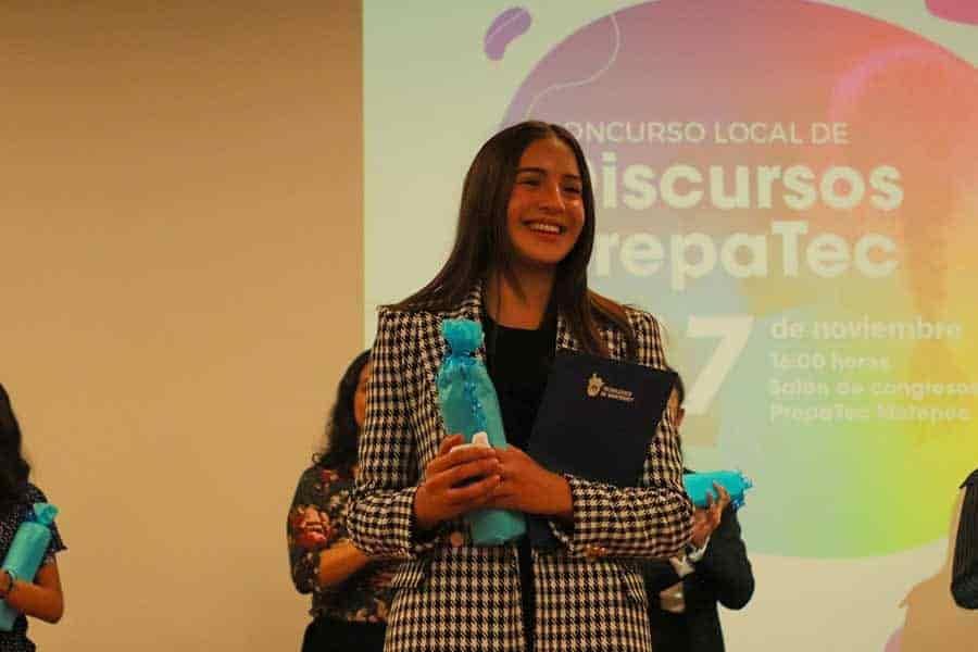 Estudiante de PrepaTec gana concurso nacional de discursos
