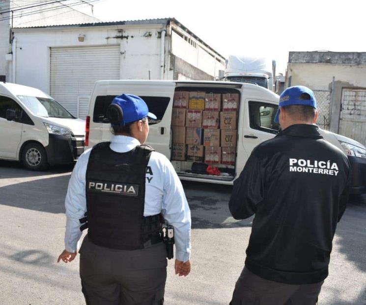 Decomisan policías pirotecnia en la Colonia Madero