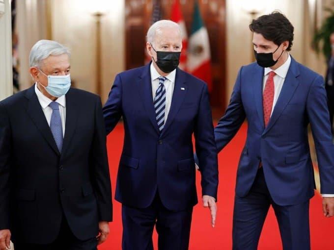 Biden y Trudeau listos para Cumbre con México