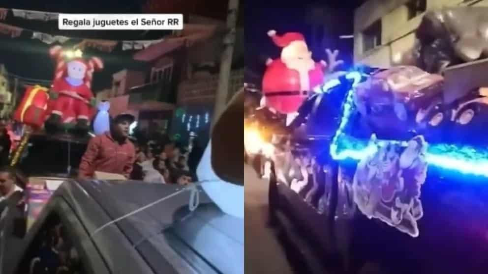 Crimen organizado hace desfile navideño en Jalisco