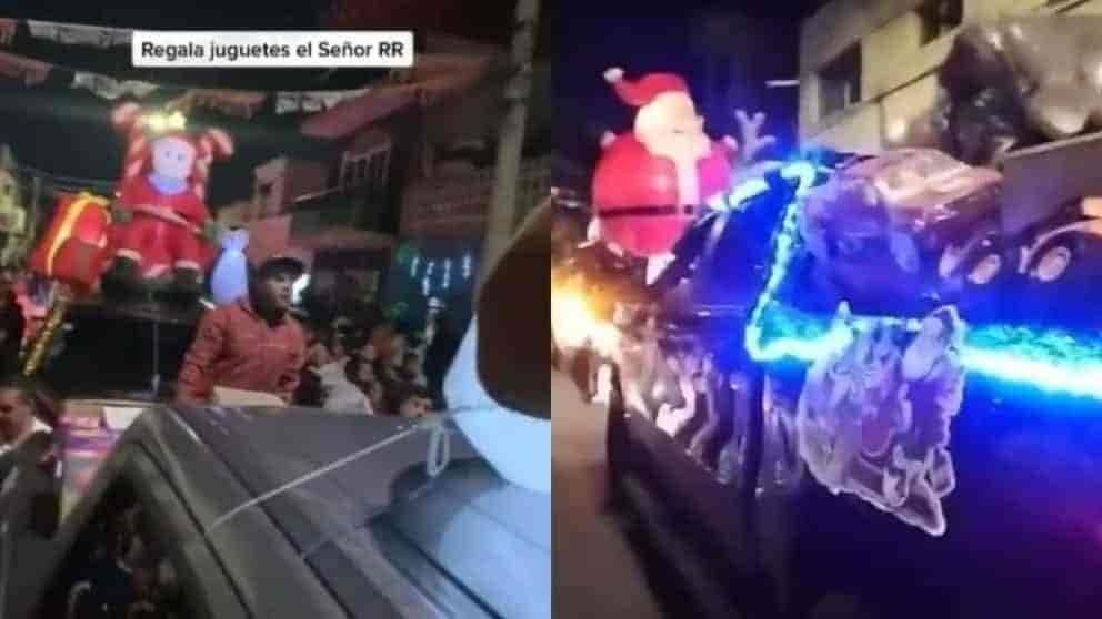Crimen organizado hace desfile navideño en Jalisco