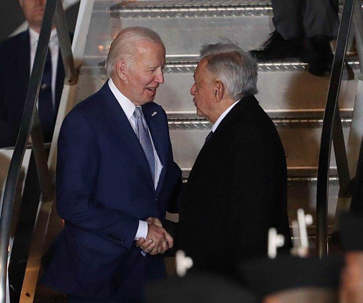 Llega Biden a México para Cumbre