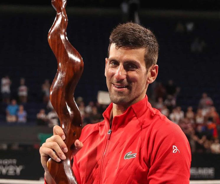 Se corona Djokovic en el Torneo de Adelaida