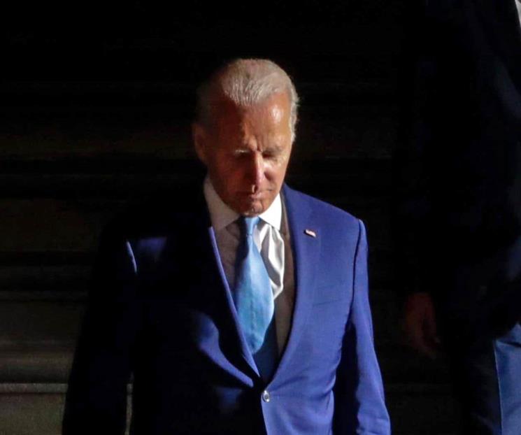 Joe Biden regresa a Washington desde el AICM