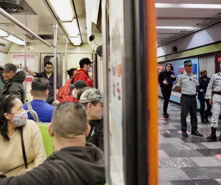 79% de la población de acuerdo con GN en el Metro: encuesta