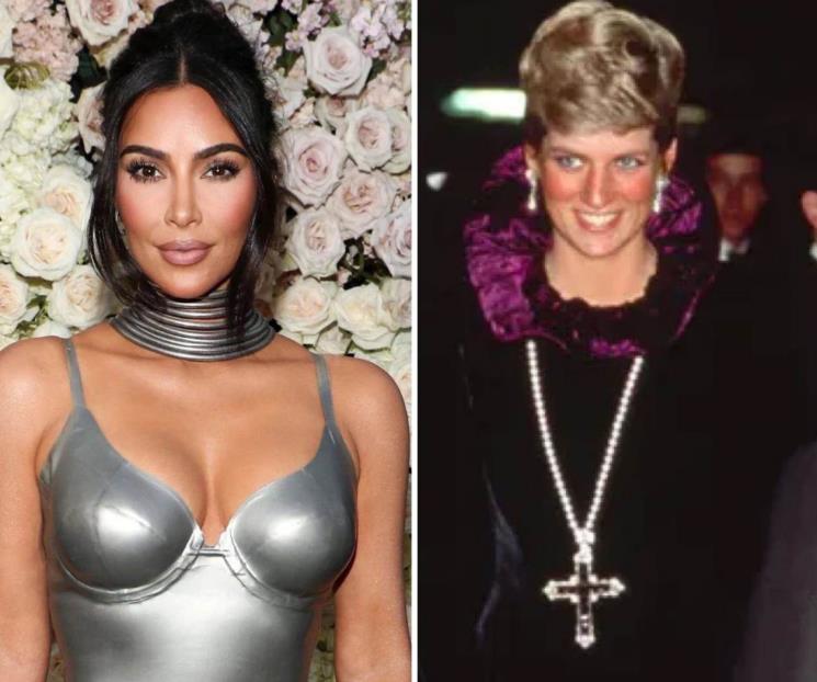 Obtiene Kim Kardashian icónico collar de Lady Di