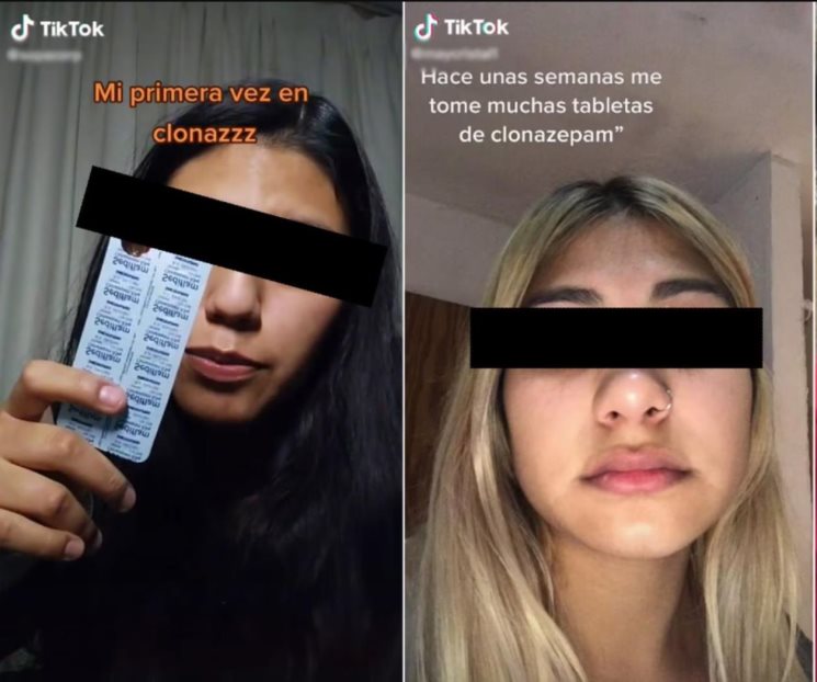 Ante reto de TikTok, advierten sobre riesgos del clonazepam
