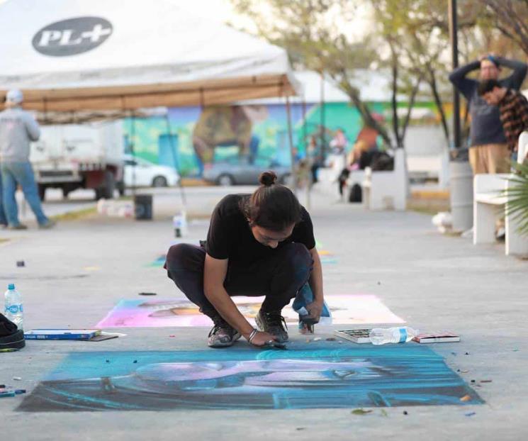 Lleva “Pato” Lozano el arte a las calles de Pesquería