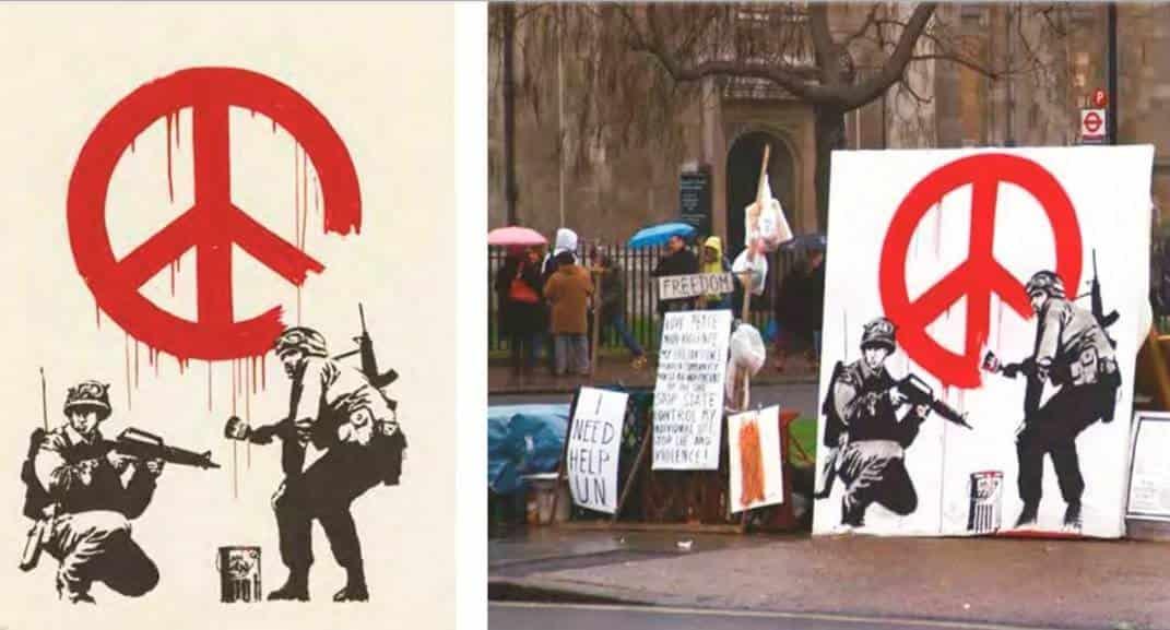 La obra de Banksy salta de los muros a un libro
