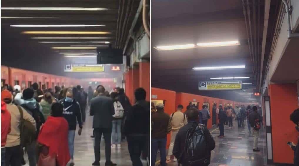 Metro CDMX amanece humeante, esta vez en la Línea 9