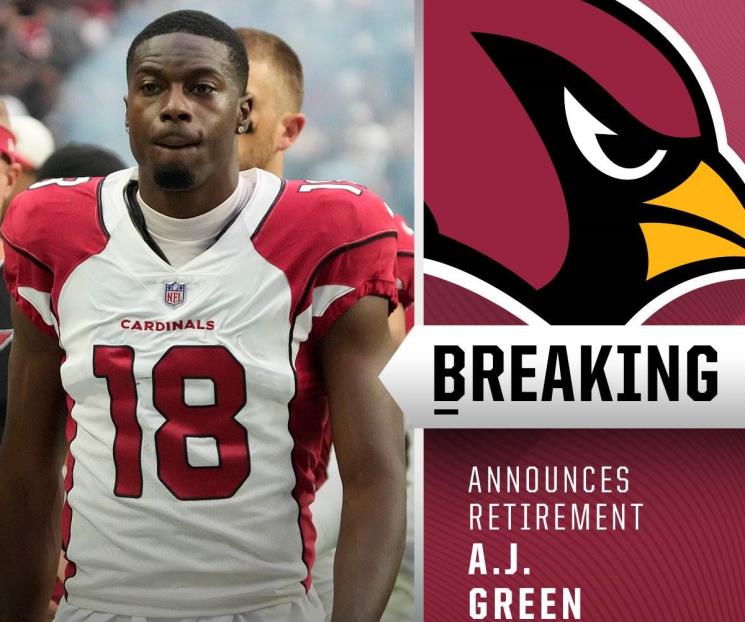 A.J Green anuncia su retiro de la NFL